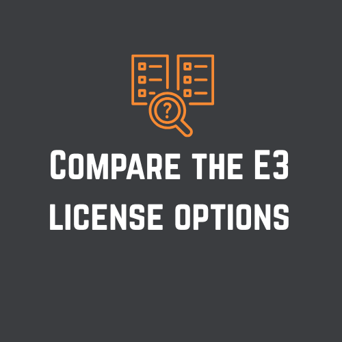 E3 License Option
