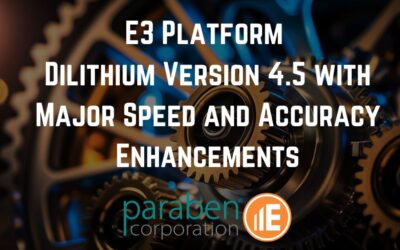 Paraben Corporation Unveils E3 Platform Dilithium Version 4.5 with Major Speed and Accuracy Enhancements