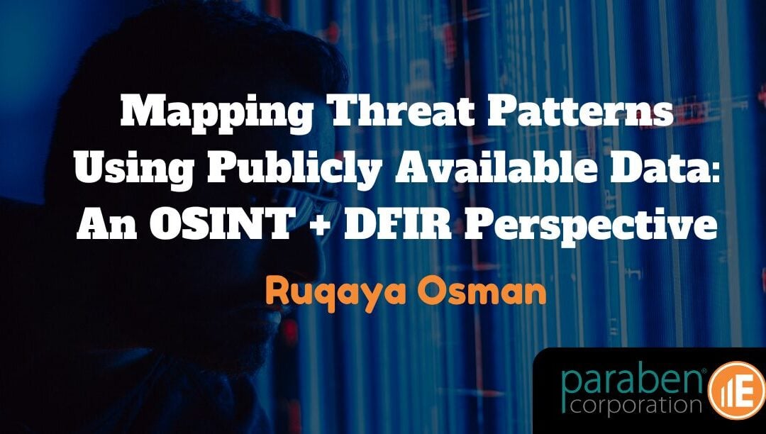 Mapping Threat Patterns Using Publicly Available Data